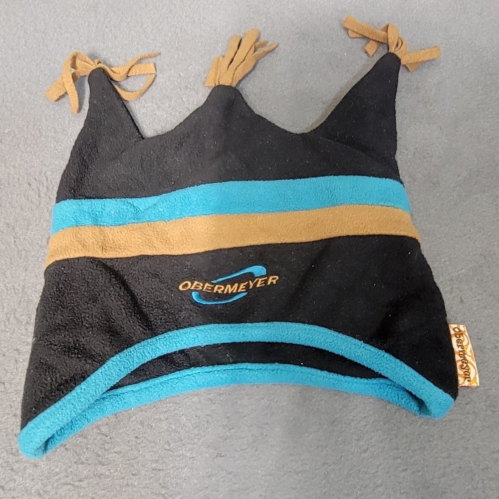 Obermeyer Fleece‎ Jester Beanie Blue and Orange